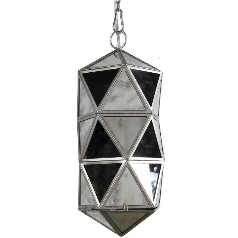 A&B Home Glass/Metal Chandelier