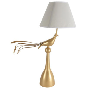 A&B Home 30" H White/Gold Table Lamp