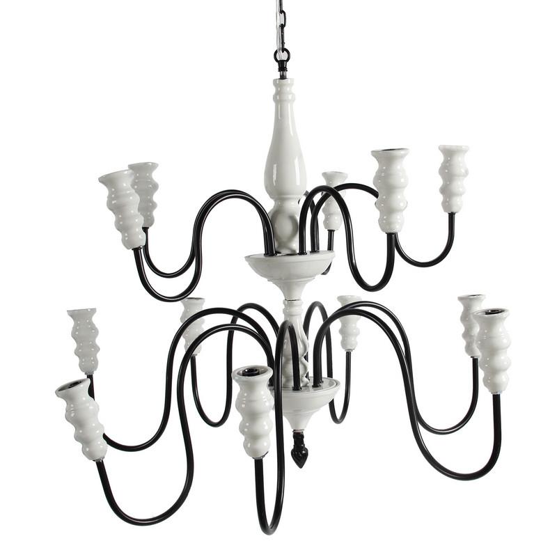 A&B Home 12-Arm Chandelier 