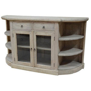 A&B Home Durian Cabinet With Open Shelves