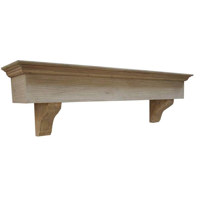 A&B Home Durian Wooden Shelf