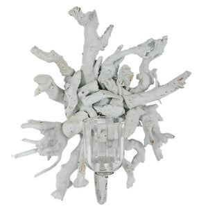 A&B Home Tree Root Driftwood Wall Sconce Candle Holder