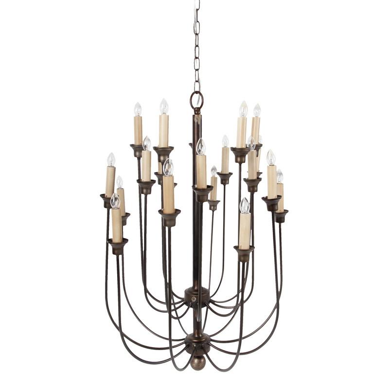 A&B Home Langley 20-Light Chandelier