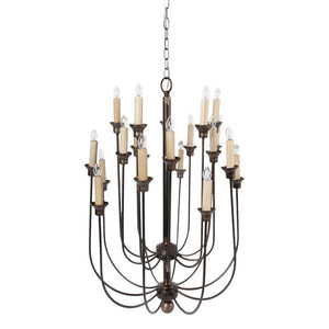 A&B Home Langley 20-Light Chandelier