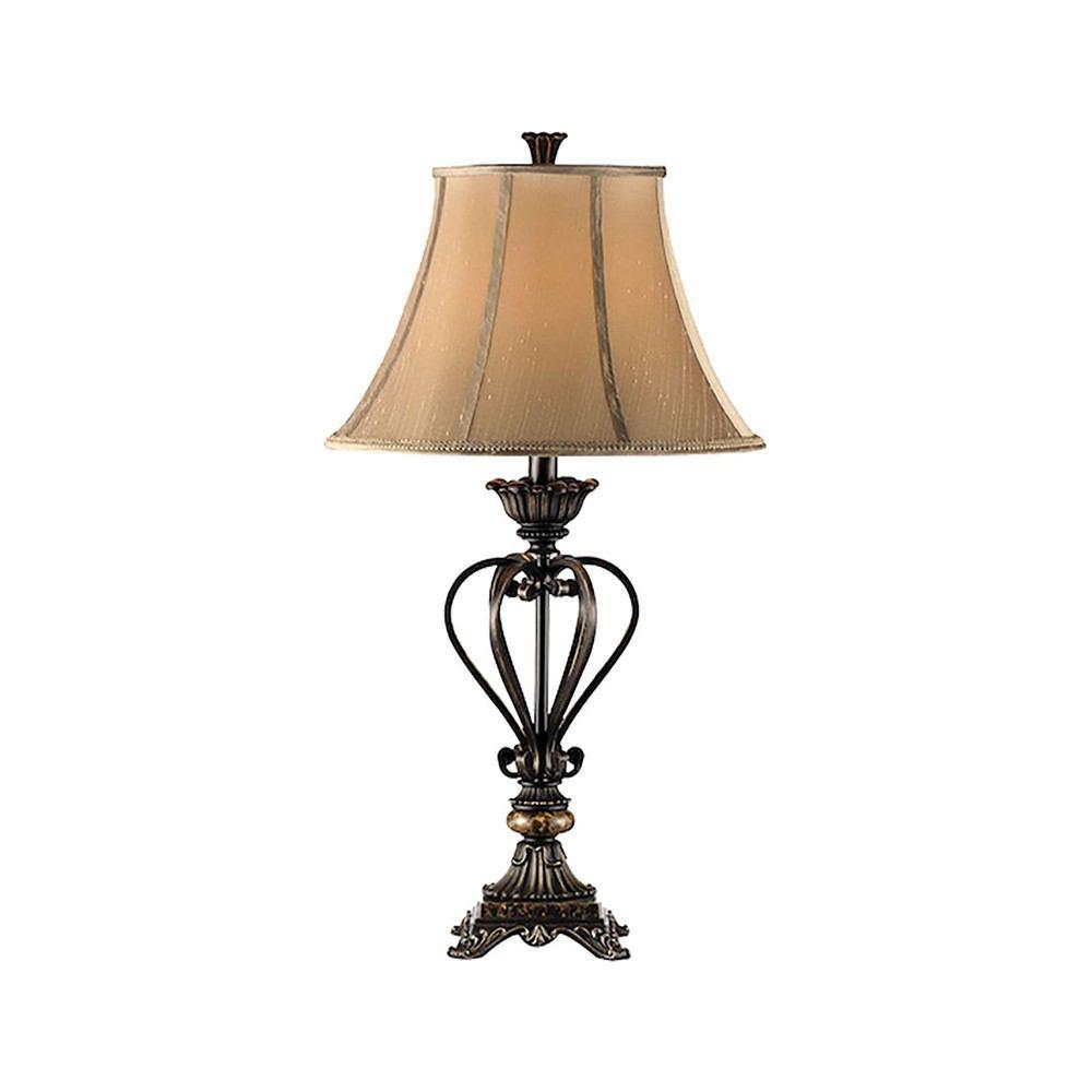 Stein World Iron Table Lamp in French Bronze