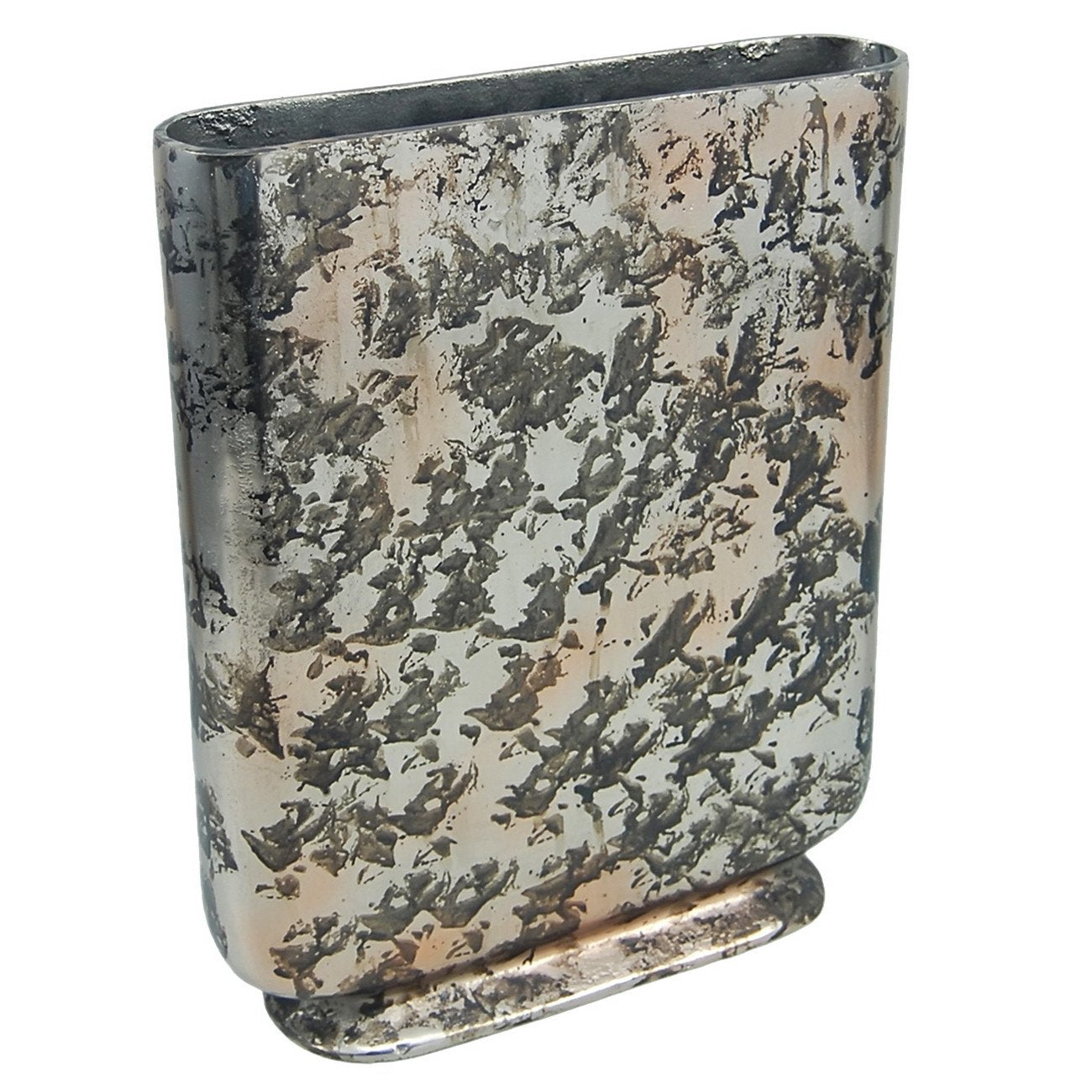 A&B Home Aluminum Vase With Bronze Finish