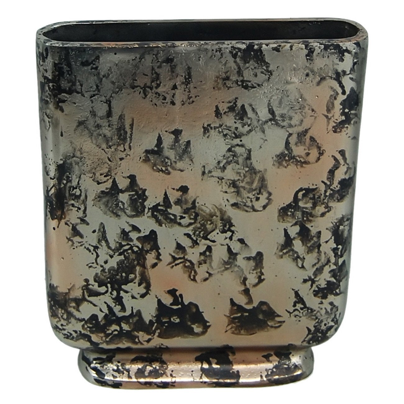 A&B Home Aluminum Vase With Bronze Finish