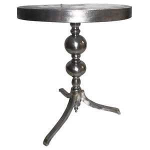 A&B Home Aluminum Accent Table 