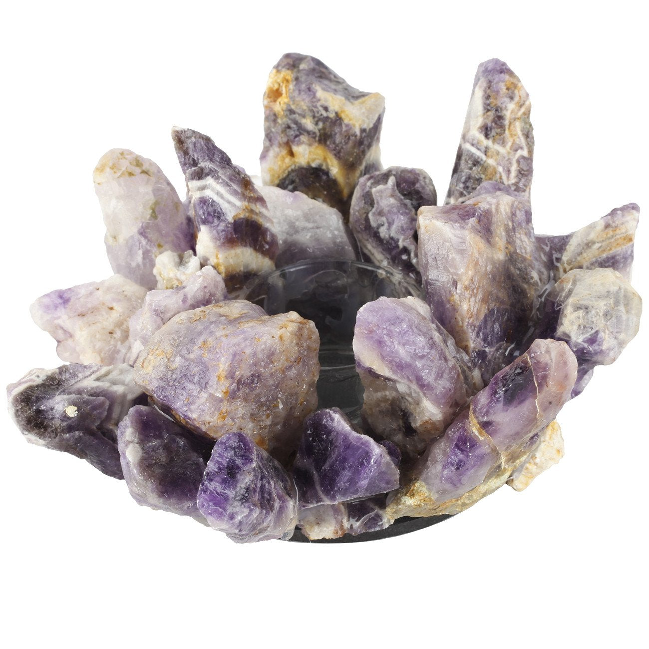 A&B Home Stone Candle Holder