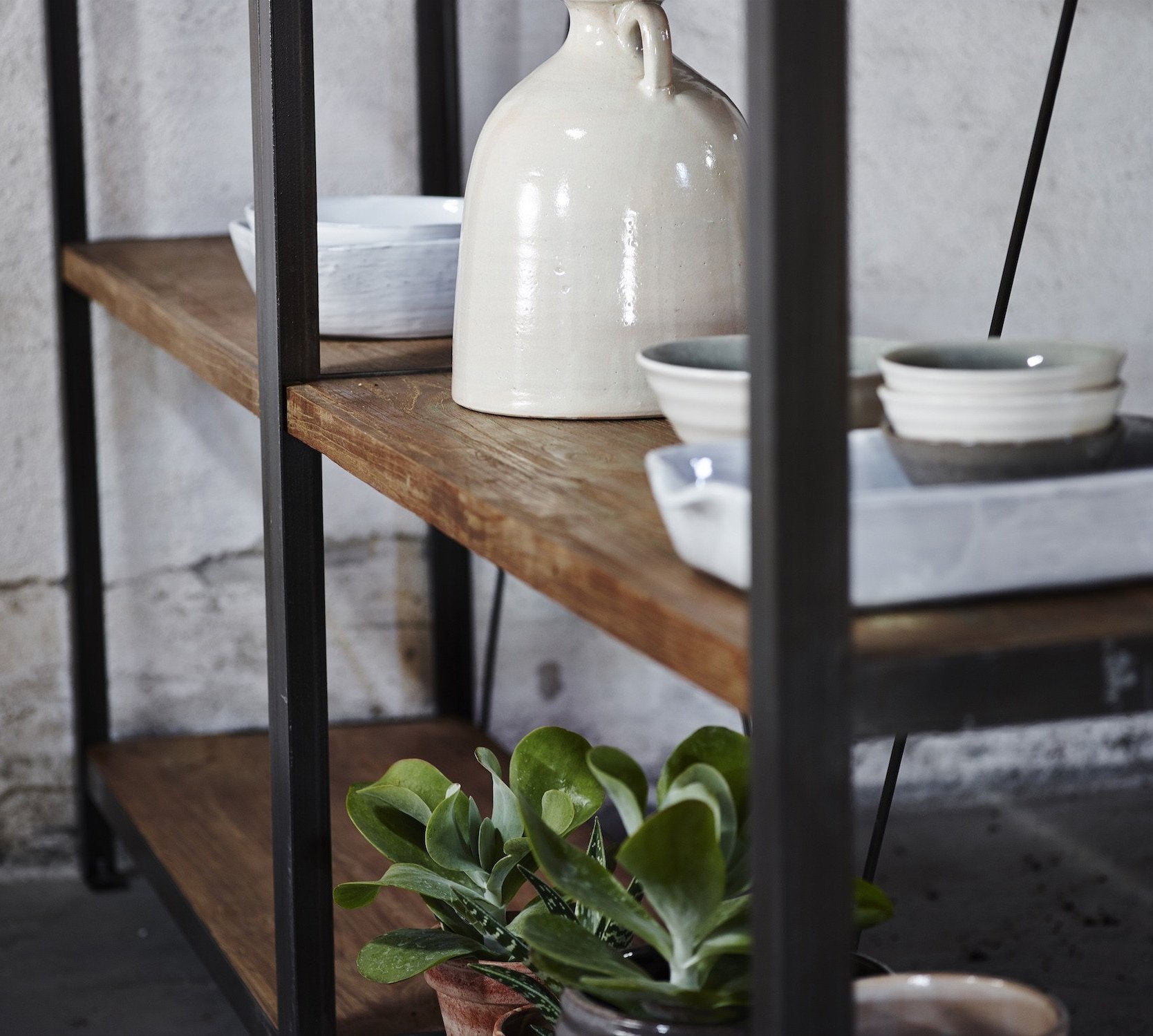 Sika Design Shelly Teak Shelves - Natural