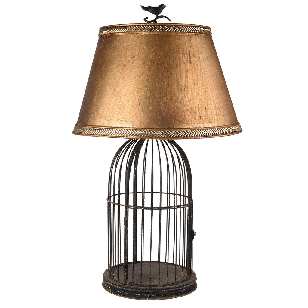 A&B Home Birdcage Table Lamp 