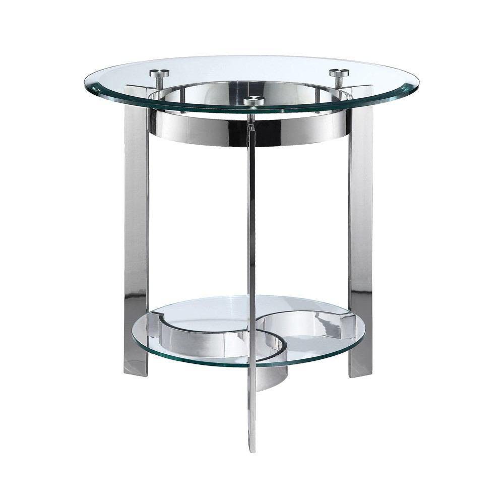 Stein World Mercury Round End Table