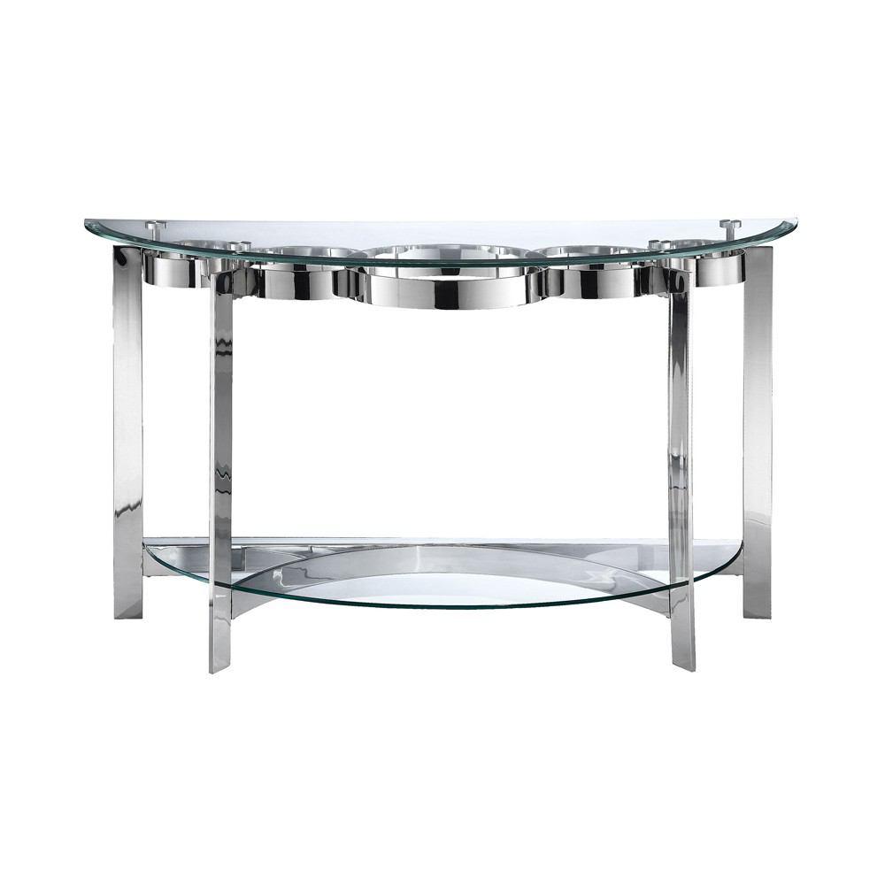 Stein World Mercury Demilune Sofa Table