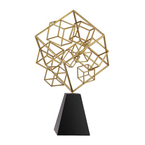 Sterling Industries Cubic Abstract Sculpture