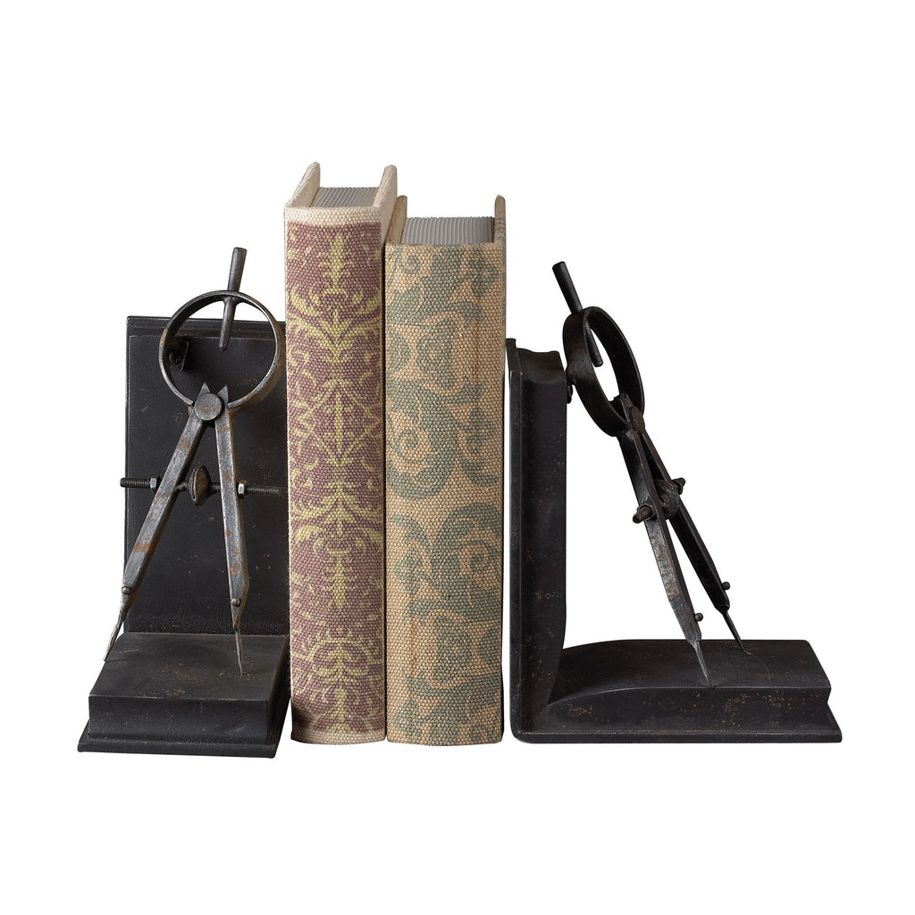 Sterling Industries Compass Bookends