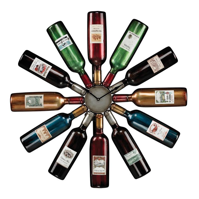 Sterling Industries Wine Bottle Clock