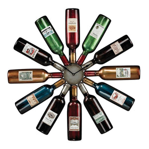 Sterling Industries Wine Bottle Clock