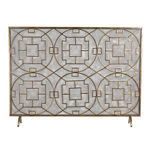 Sterling Industries Geometric Fire screen