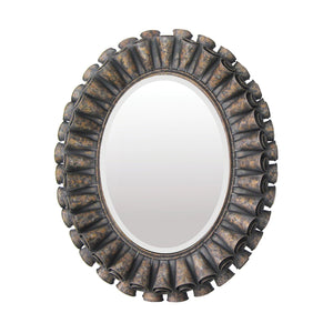 Sterling Industries Ruffled Oval Mirror