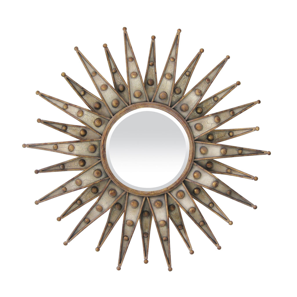 Sterling Industries Centauri Starburst Beveled Mirror