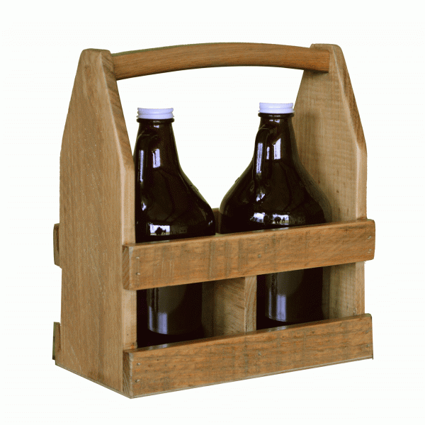 2-Day Designs 2 Growler Beer Caddy