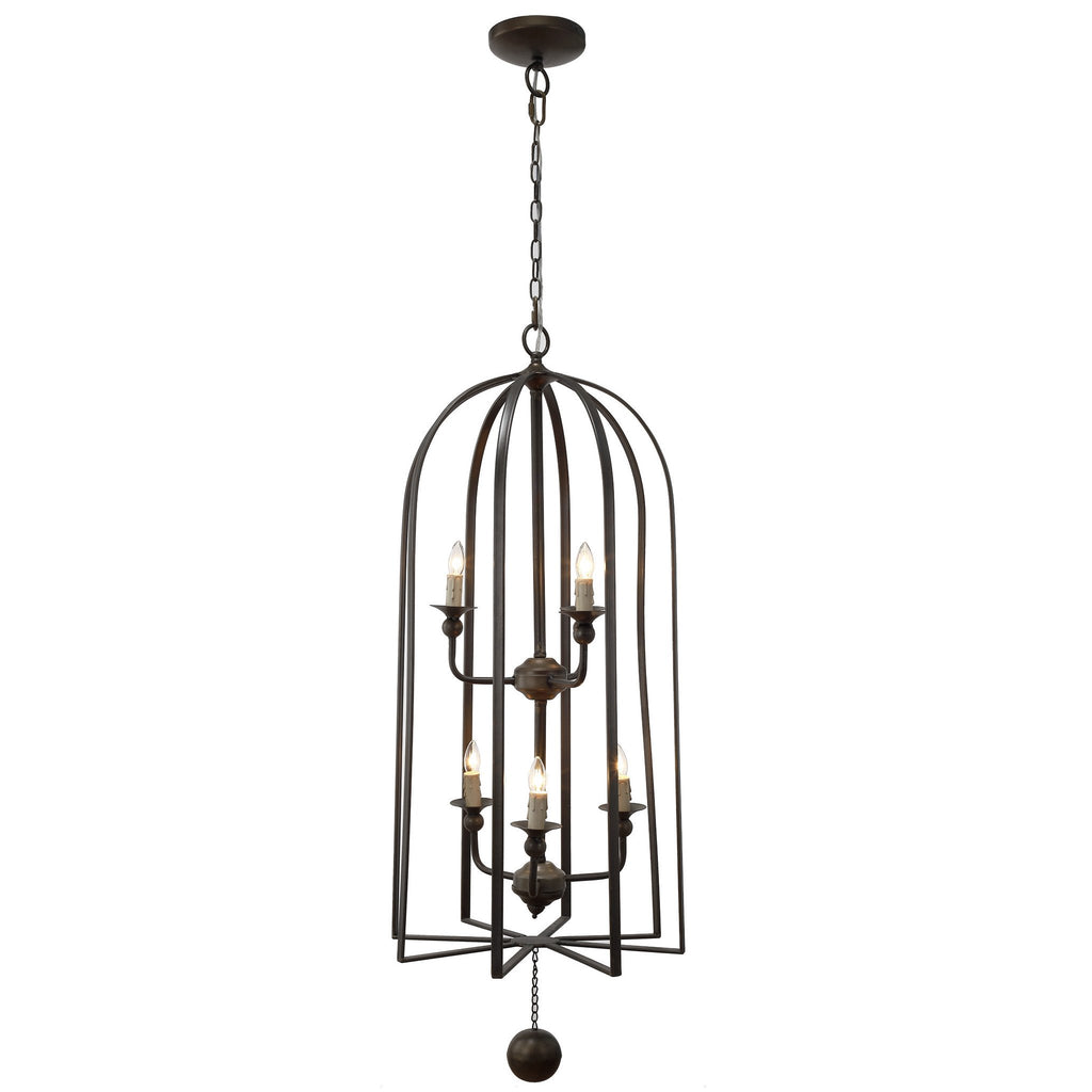 A&B Home 6 Light Chandelier