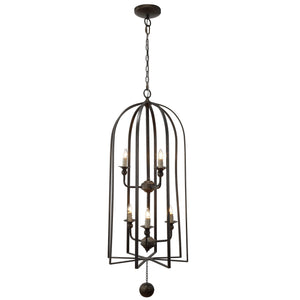 A&B Home 6 Light Chandelier