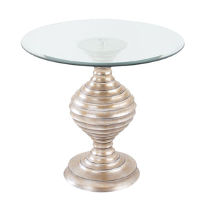 Sterling Industries Silver Leaf Linea Table P1/2