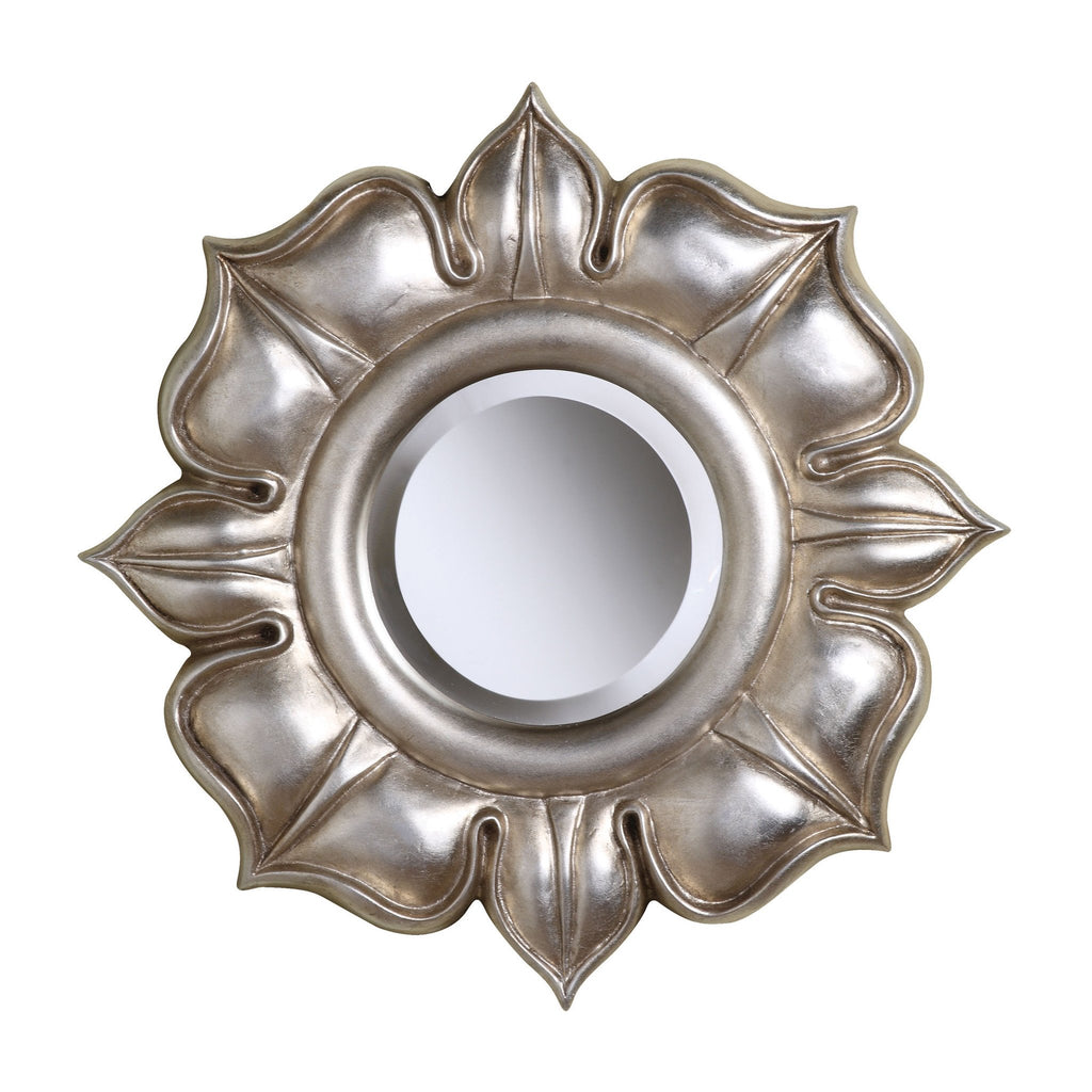Sterling Industries Lotus In Bright Silver Leaf