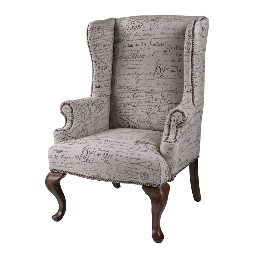 Sterling Industries Marianne Wing Chair 