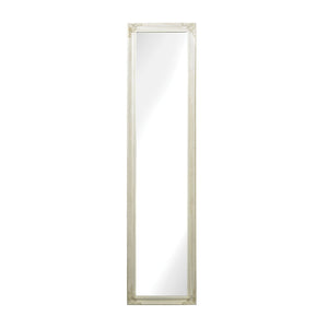 Sterling Industries Masalia Floor Mirror In Antique White