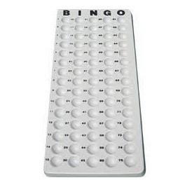 Bingo Plastic Masterboard for Small 7/8 inch Balls - Casino Supply - 2
