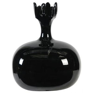 A&B Home Grey/Black Ceramic Vase - Set Of 2