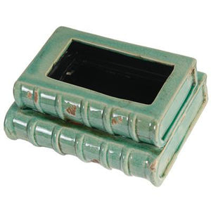 A&B Home Ceramic Book Vase