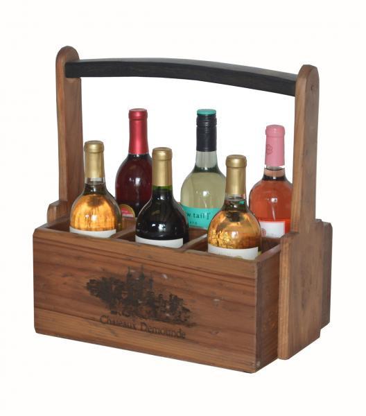 2-Day Designs Personalized 6 Bottle Caddy