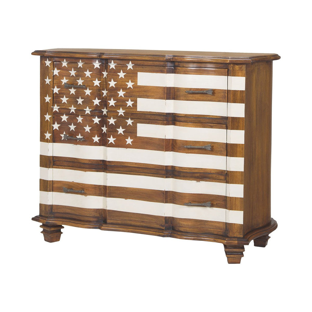 Sterling Industries Westward Chest In Honey Stain And White