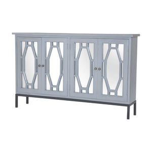 Sterling Industries Presidio Cabinet II In Gravesend Grey