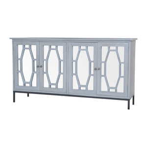 Sterling Industries Presidio Cabinet II In Gravesend Grey