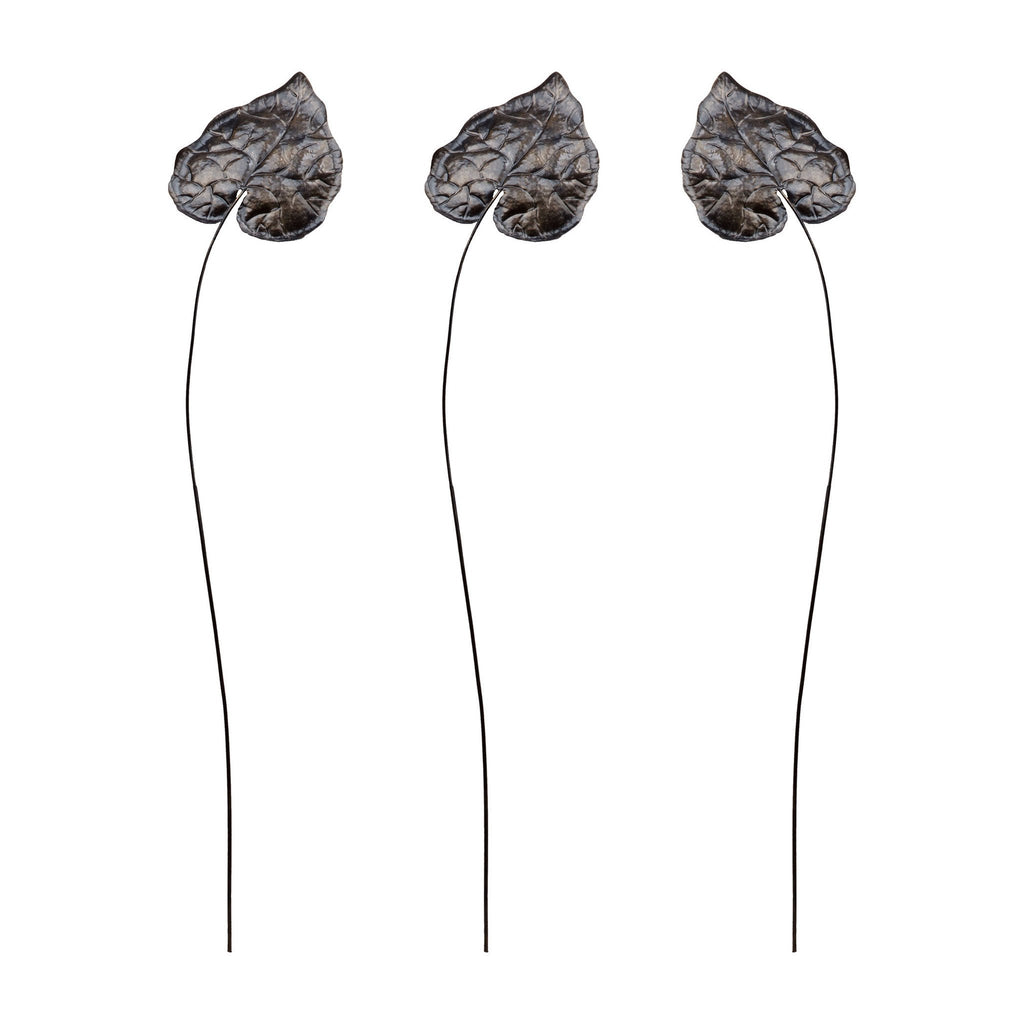 Sterling Industries Sculptural Bronze Leaf Stem