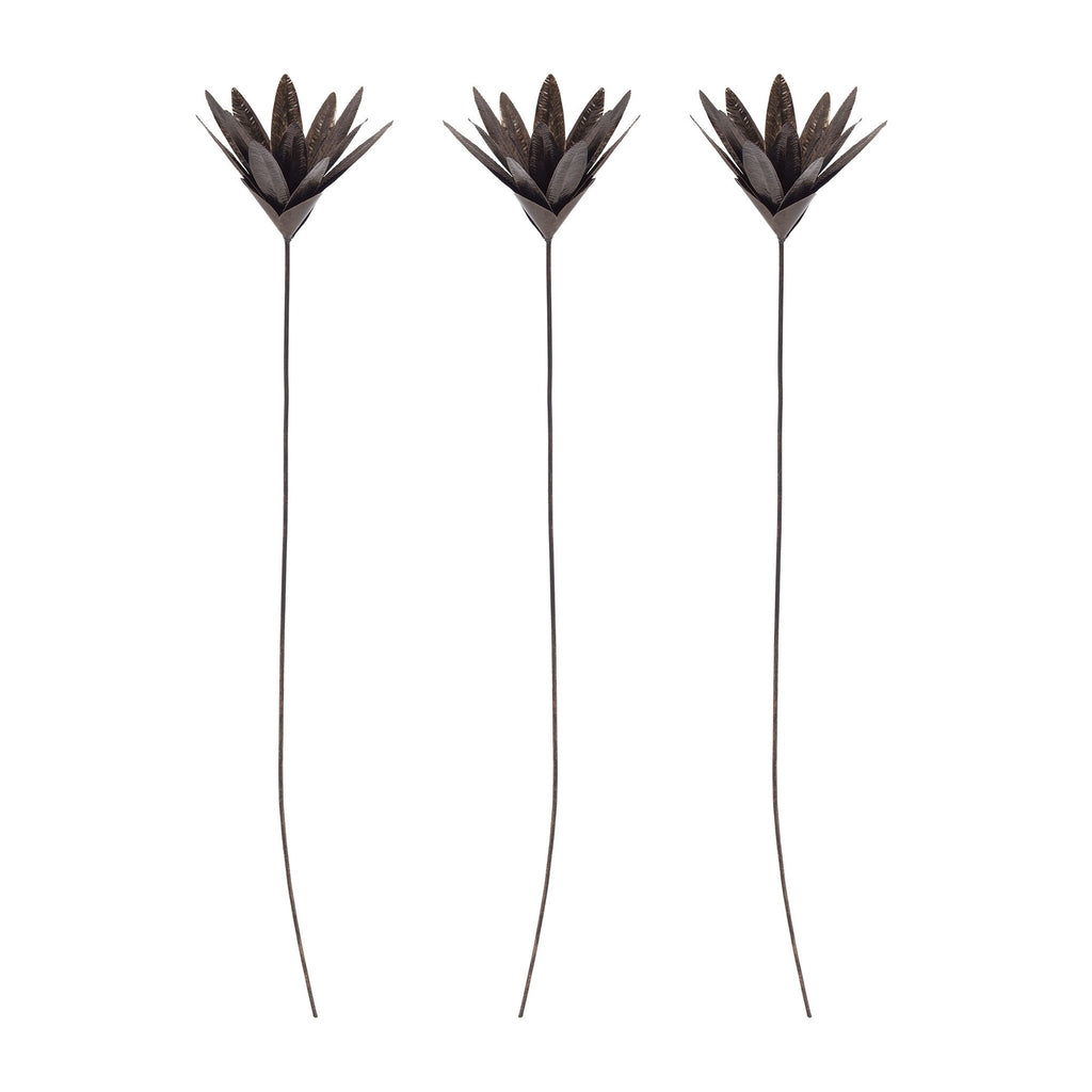 Sterling Industries Bronze Leaf Blossom Stem