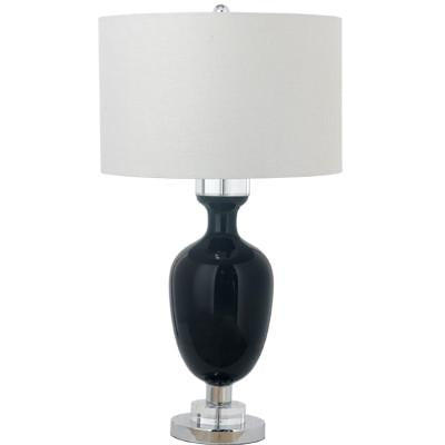 A&B Home 29" H Black/White Table Lamp