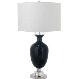 A&B Home 29" H Black/White Table Lamp