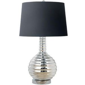 A&B Home 26" H Black/Silver Table Lamp