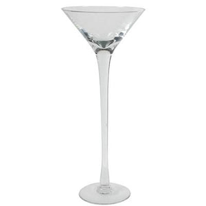 A&B Home Clear Candle Holder - Set Of 2