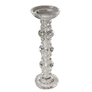 A&B Home Crystal Single Candle Holder - Set Of 2