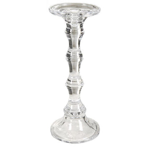 A&B Home Audrey Glass Candlestick - Set Of 2