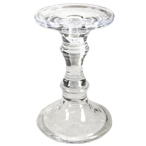 A&B Home Audrey Glass Candlestick - Set Of 2