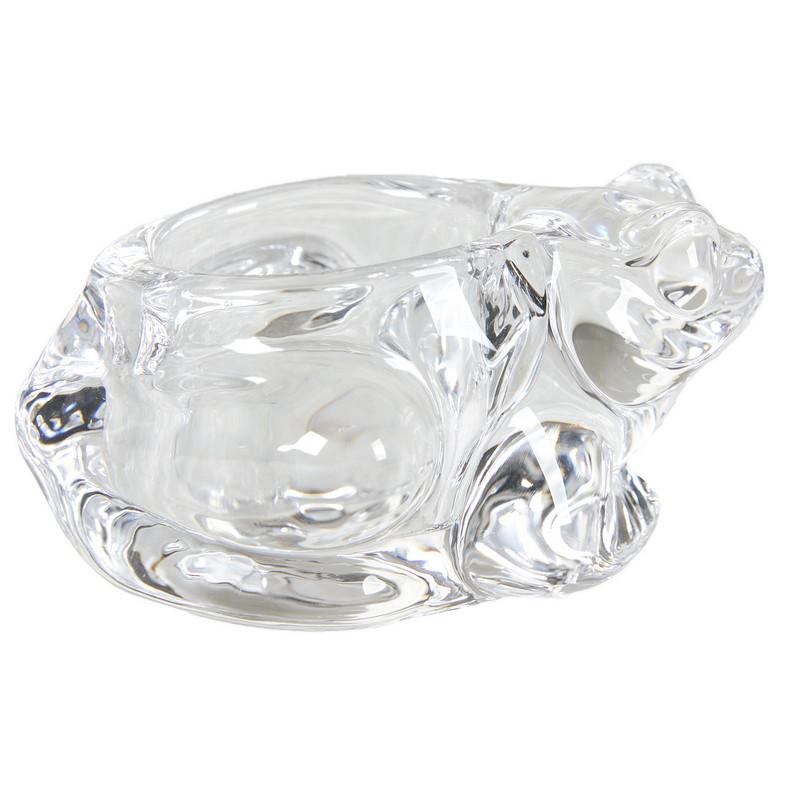 A&B Home Glass Frog Candle Holder - Set Of 6