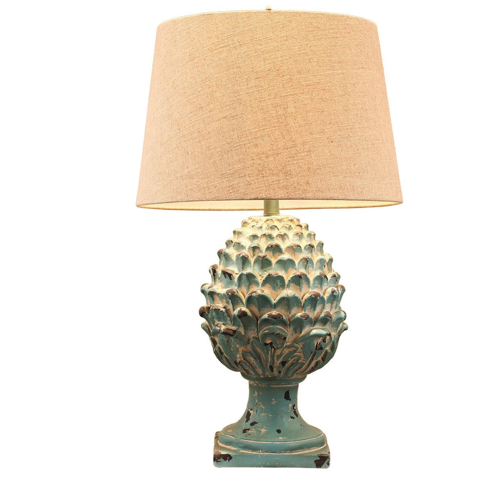 A&B Home Artichoke Finial Table Lamp