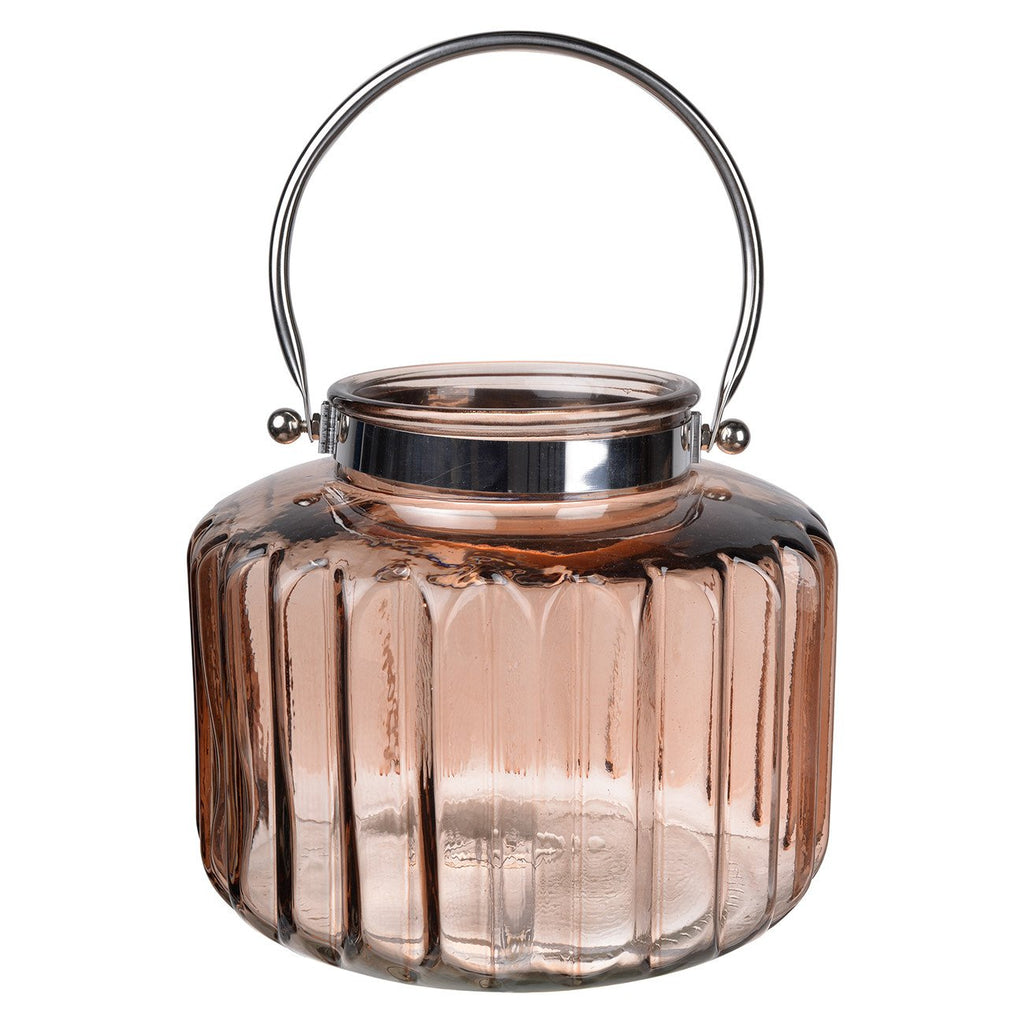A&B Home Effie Ribbed Lantern - Set Of 2